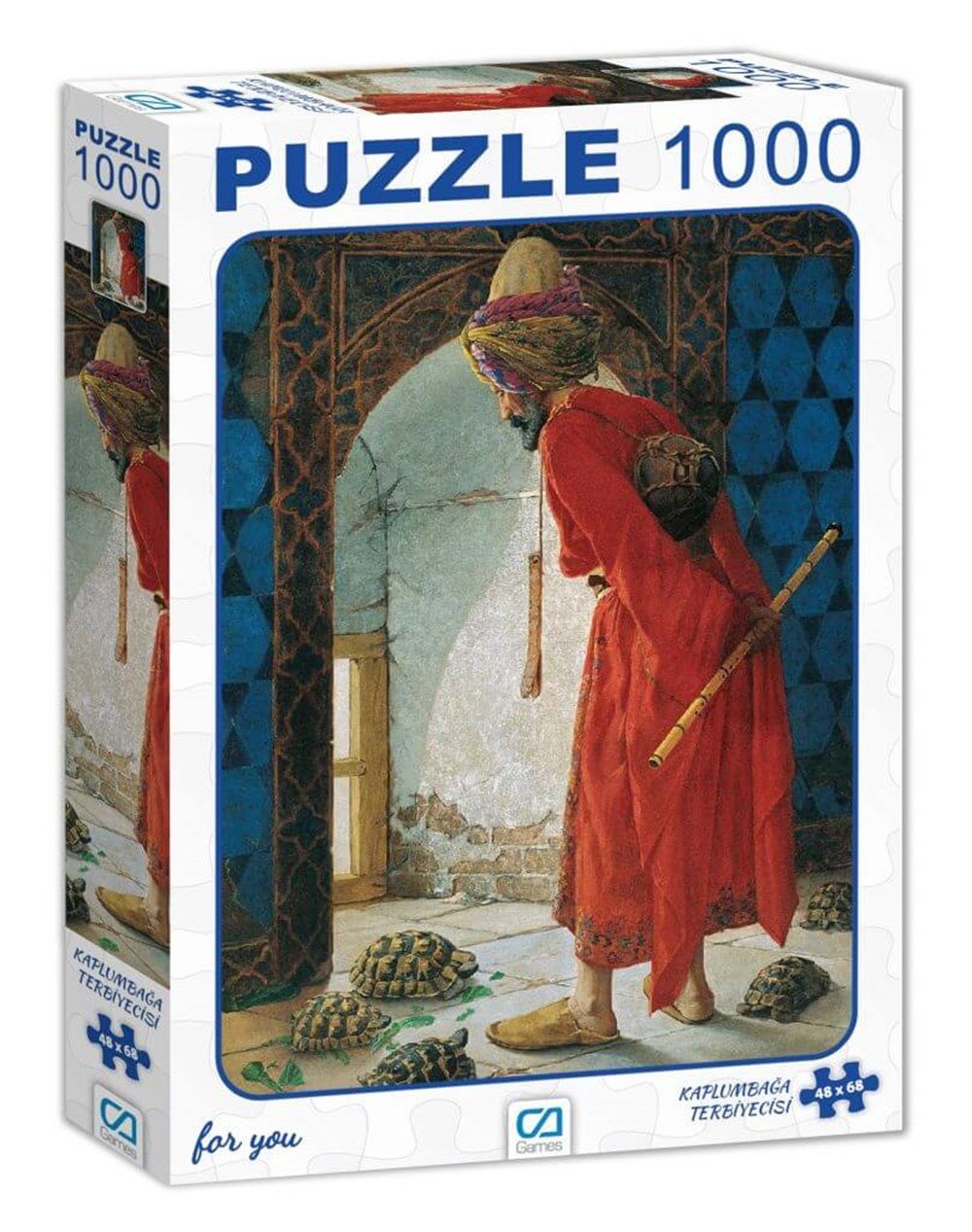 CA GAMES KAPLUMBAGA TERBIYECISI 1000 PARCA PUZZLE Ca Games CA 7006