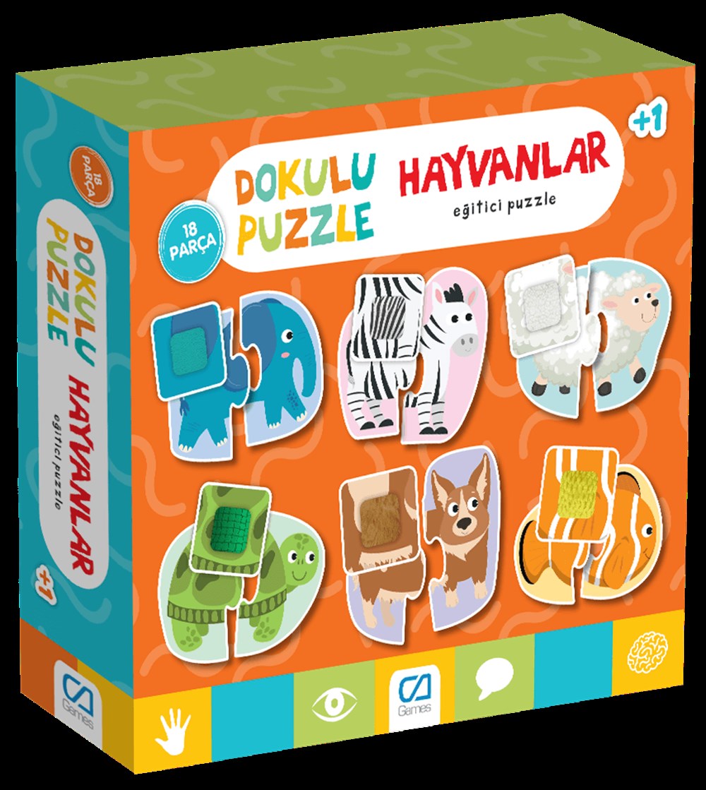 Ca Games Dokulu Puzzle Hayvanlar Ca Games CA.5126