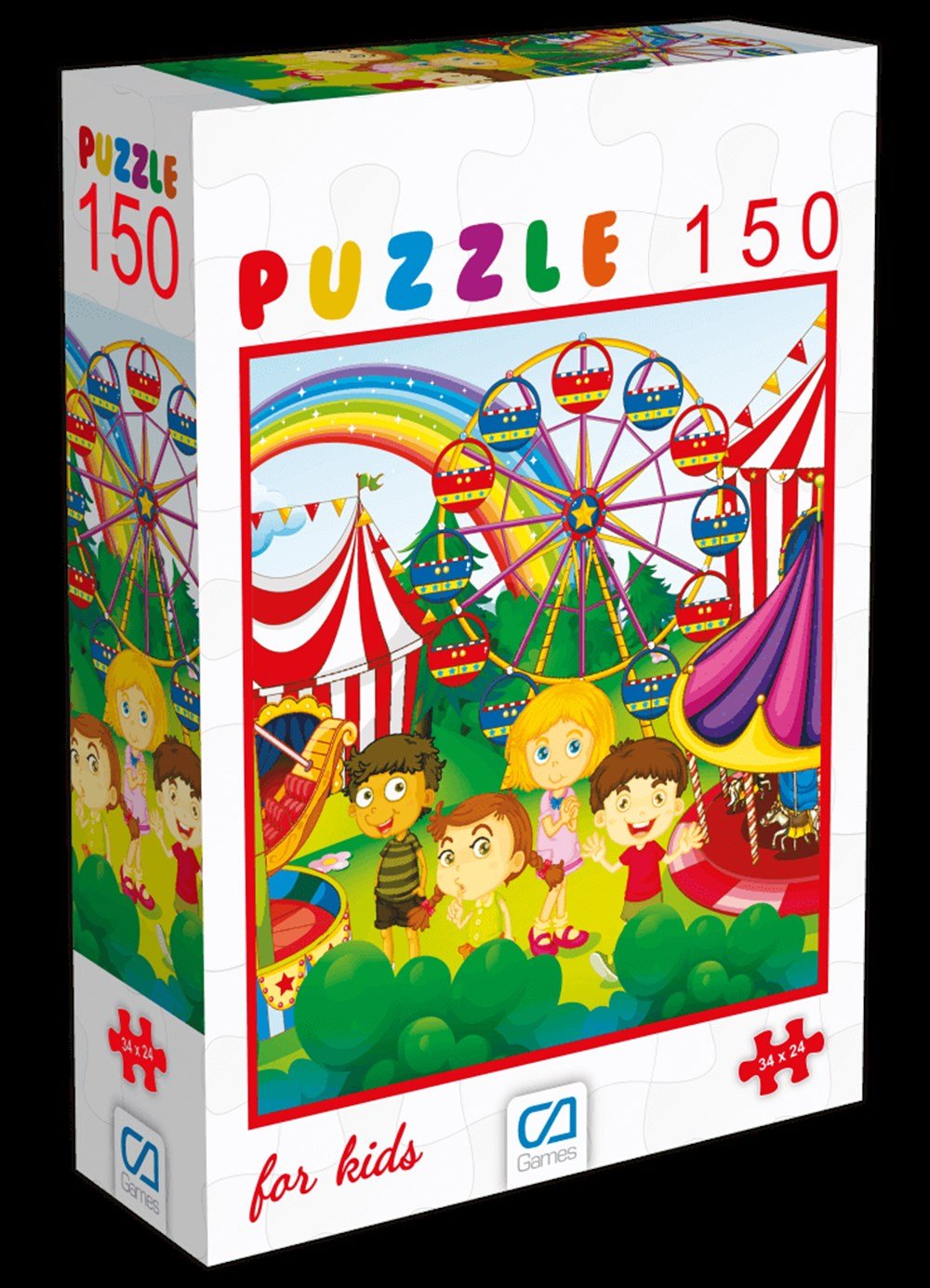 Ca Games Lunapark 150 Parça Puzzle Ca Games CA.6101