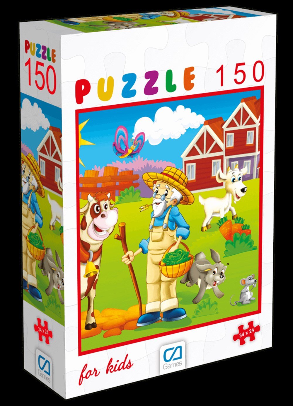 Ca Games Çiftlik 150 Parça Puzzle Ca Games CA.6102