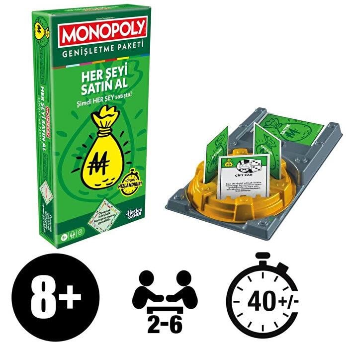 MONOPOLY HER SEYI AL GENISLETME PAKETI G0720 Diğer G0720