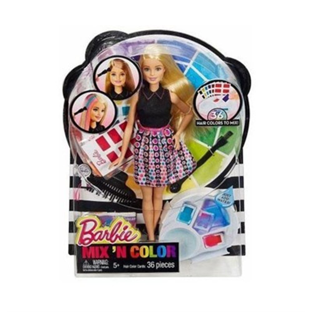 BARBİE RENKLİ SAÇLAR OYUN SETİ