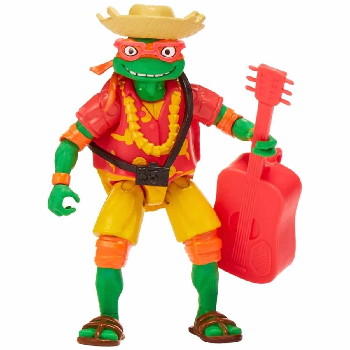 Ninja Turtles Mutant Mayhem Aksiyon Figür Beach Bum Mikey Giochi Preziosi TU805100 B B M