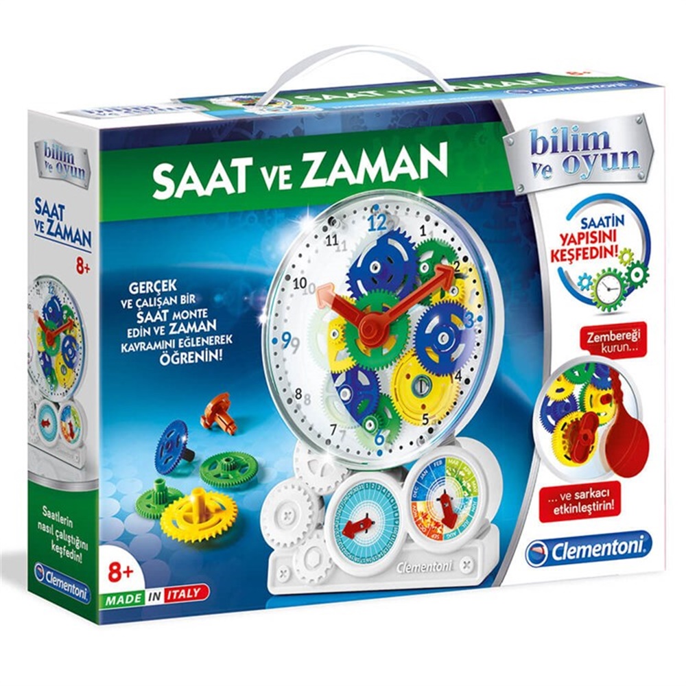 Clementoni Deney Seti - Saat ve Zaman