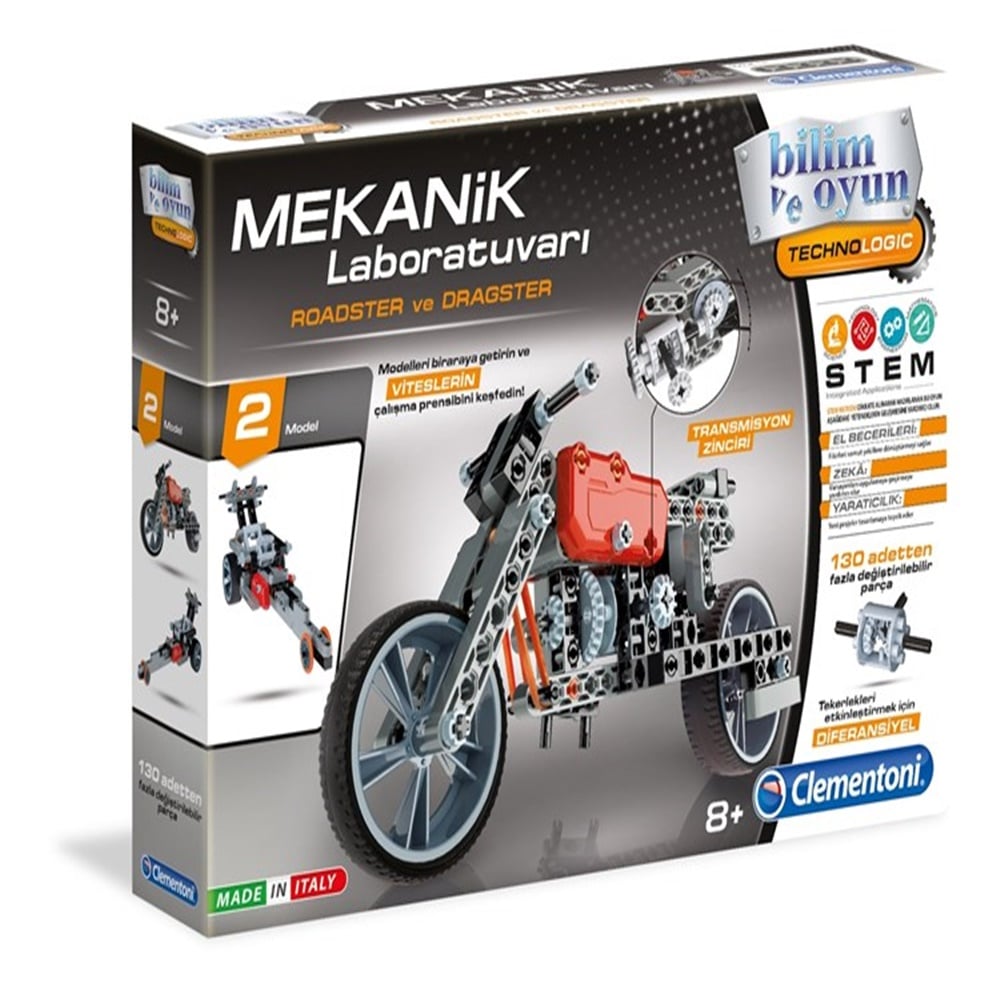 Clementoni Roadster & Dragster Mekanik Laboratuvar