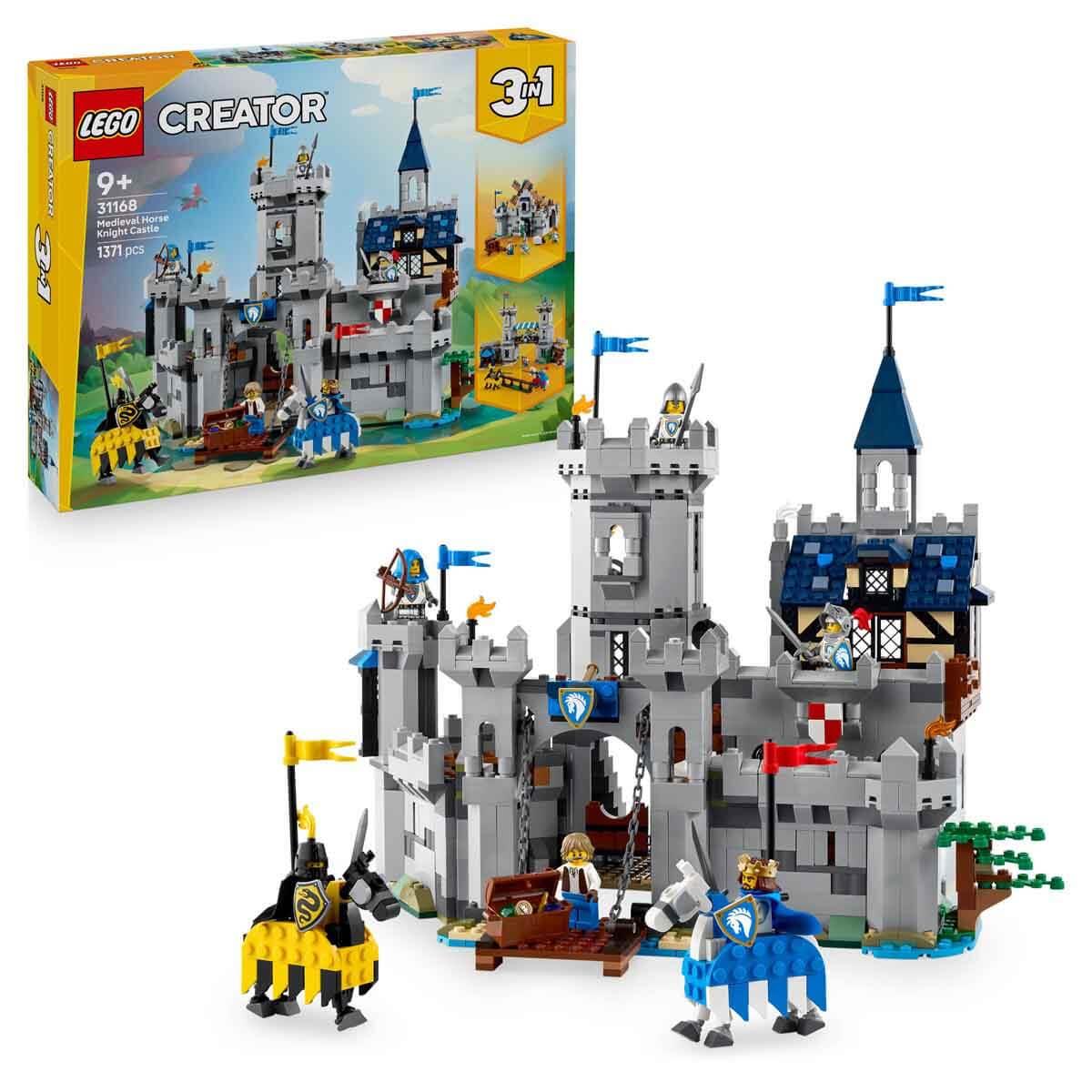 LEGO CREATOR 3U 1 ARADA ORTA CAG ATLI SOVALYE KALESI 31168 Diğer LMC31168