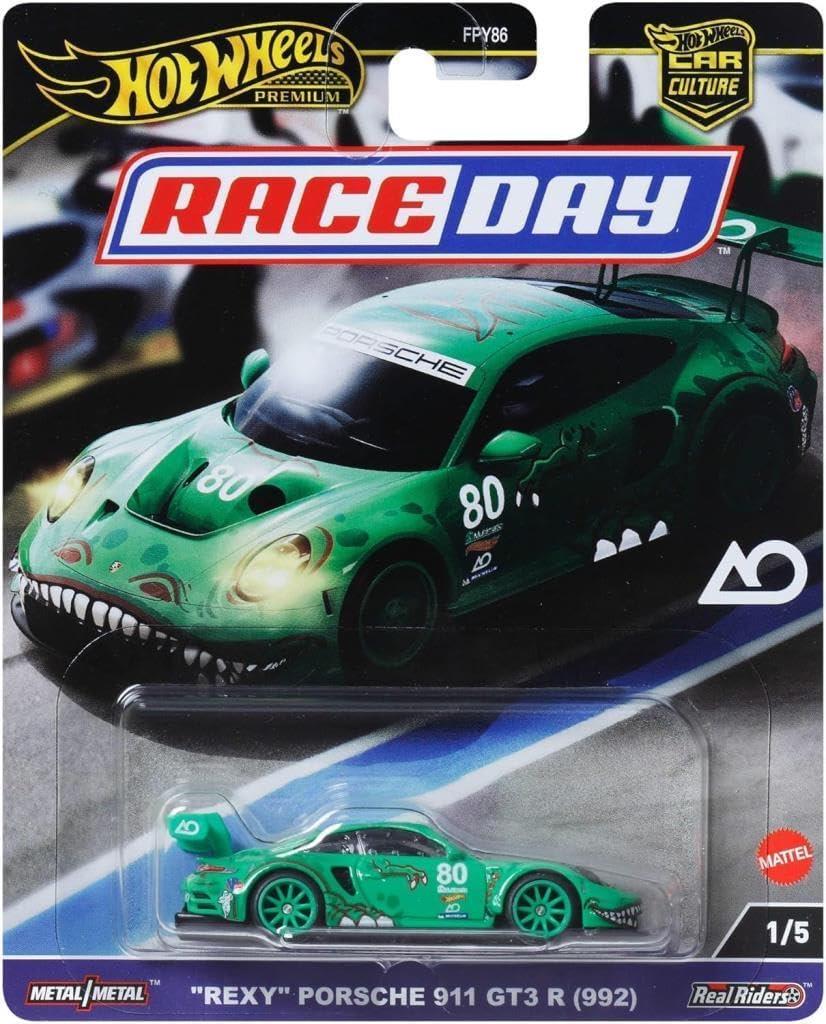 Hot Wheels Premium Car Culture Rexy Porsche 911 GT3 R (992) FPY86-HRV72 Hot Wheels HRV72