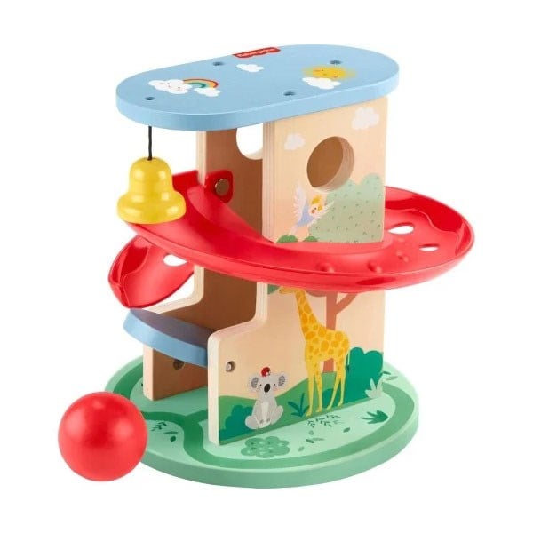Fisher-Price Ahşap Ağaç Ev Top Kaydırağı HXT92 Fisher Price HXT92
