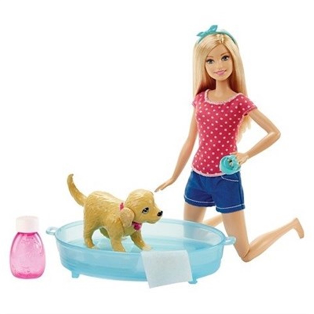 Barbie ve Köpekçik Banyo Keyfinde DGY83