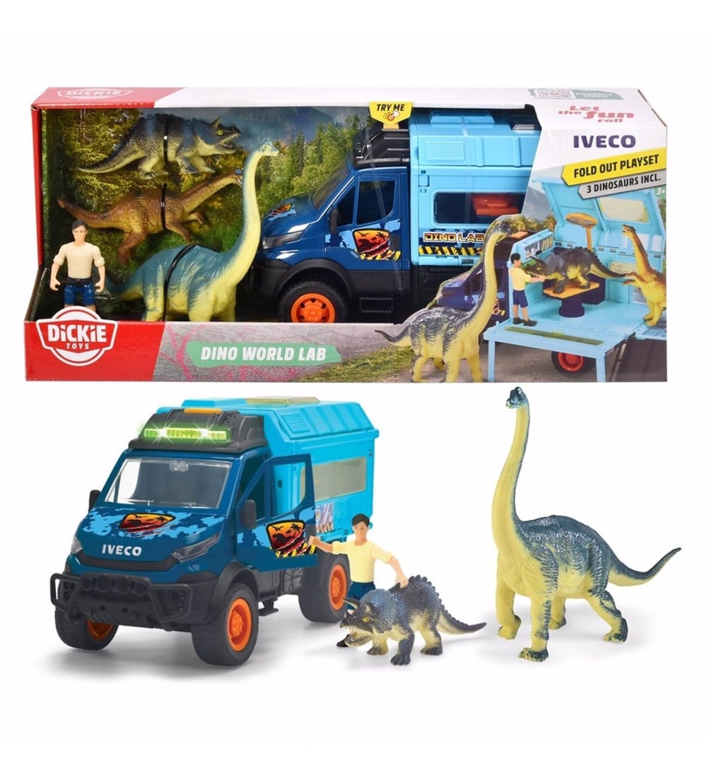 Dickie Dinazor Dünyası Labaratuar Arabası 203837025 Dickie SMB 203837025