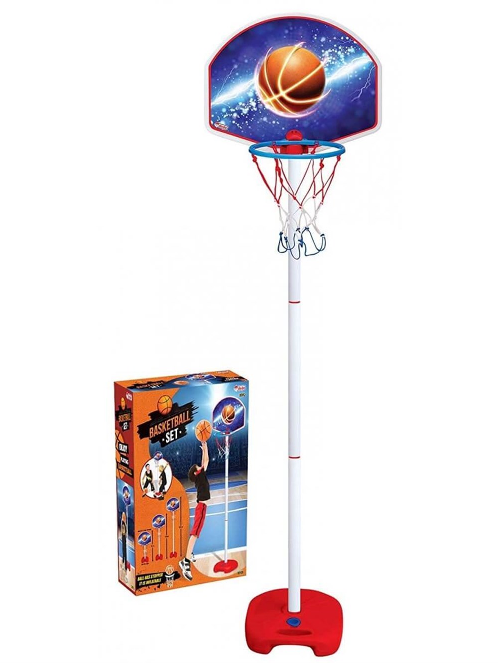 KUCUK BOY AYAKLI BASEKTBOL SETI Diğer 03650