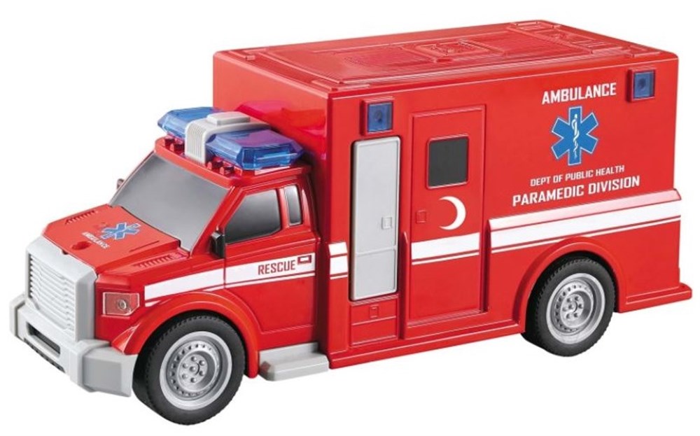 Nitro Speed 1:20 Polis Ambulans Kırmızı Diğer ADL13827