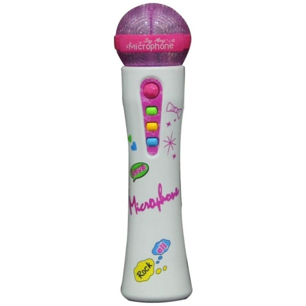 Fashion Mic Işıklı Sesli Oyuncak Şarkı Mikrofonum BC 8572 763 Diğer BC B8572 763