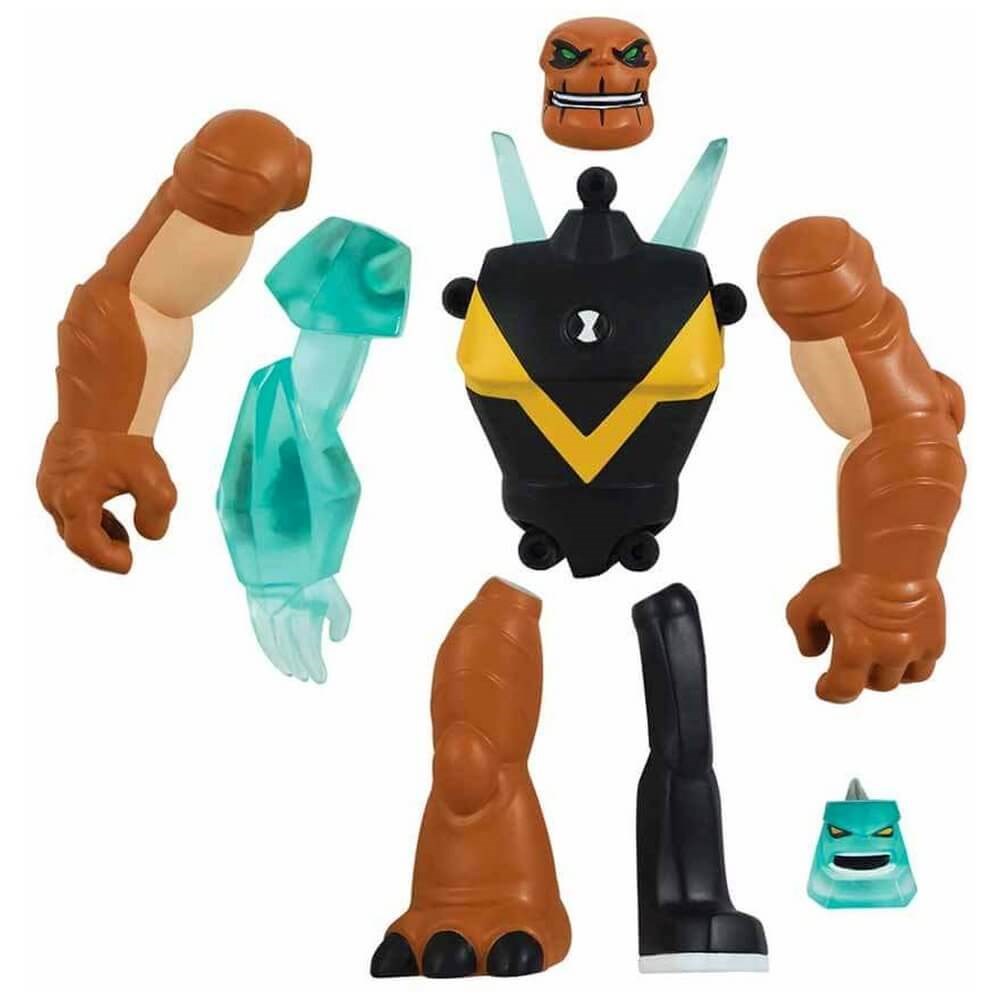 BEN 10 AKSIYON FIGURLERI OMNI GLITCH HEROES DIAMONDHEAD-HUMUNGOUSAUR Diğer BEN53110 DH