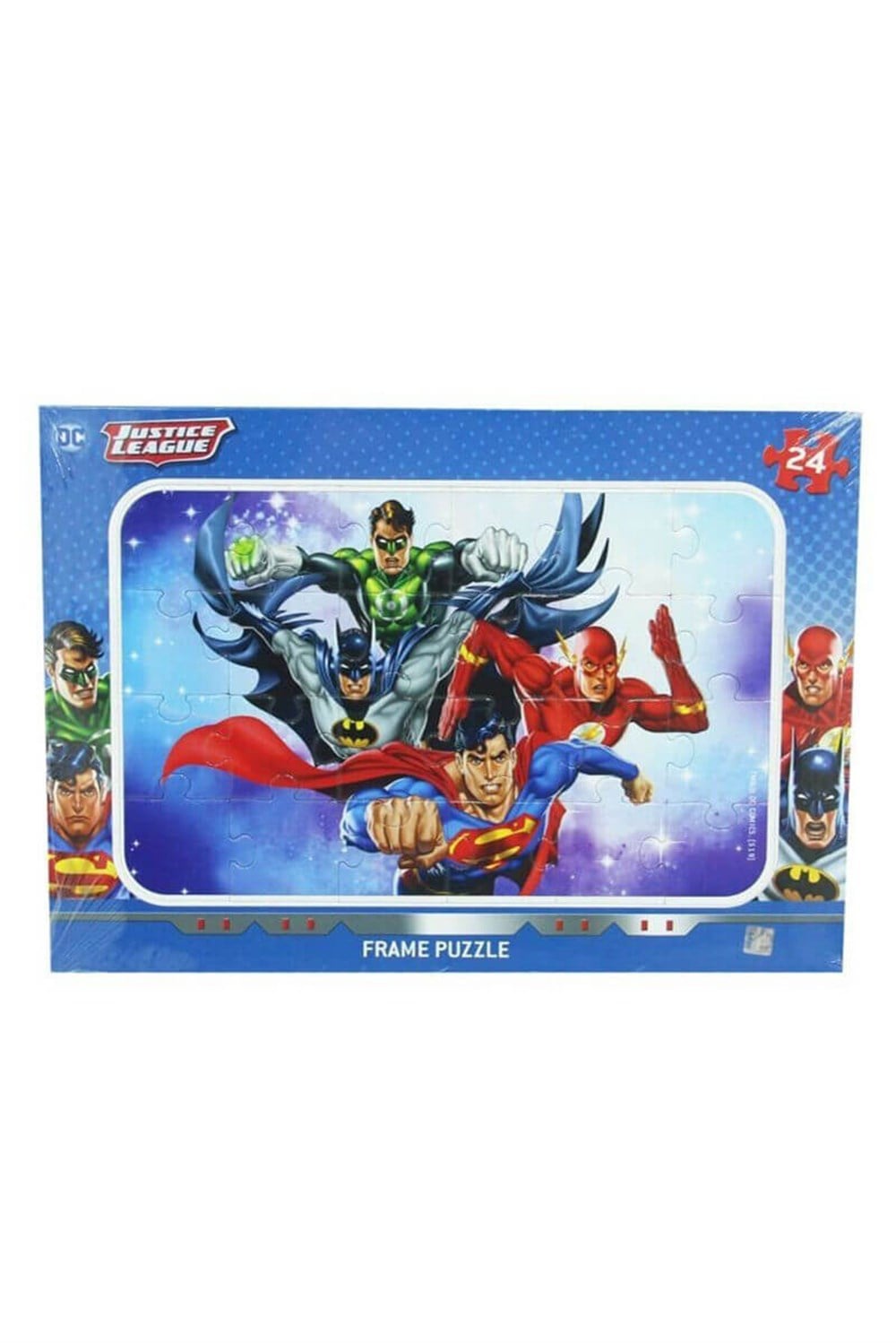 24 Parça Çocuk Puzzle DC Super Hero Diğer DC7548
