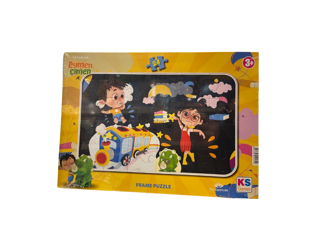 Eymen İle Çimen Frame Puzzle 1 Diğer EC 704 1