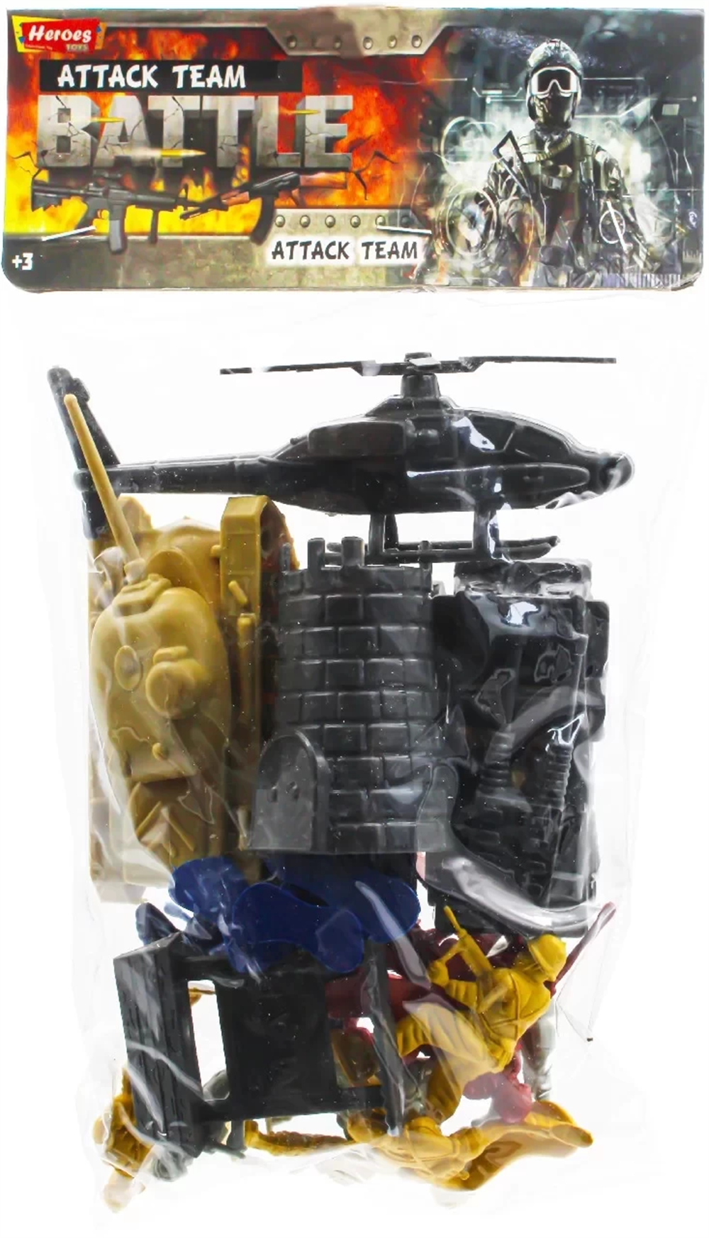 Heroes Toys PVC Asker Seti Diğer ERN 832