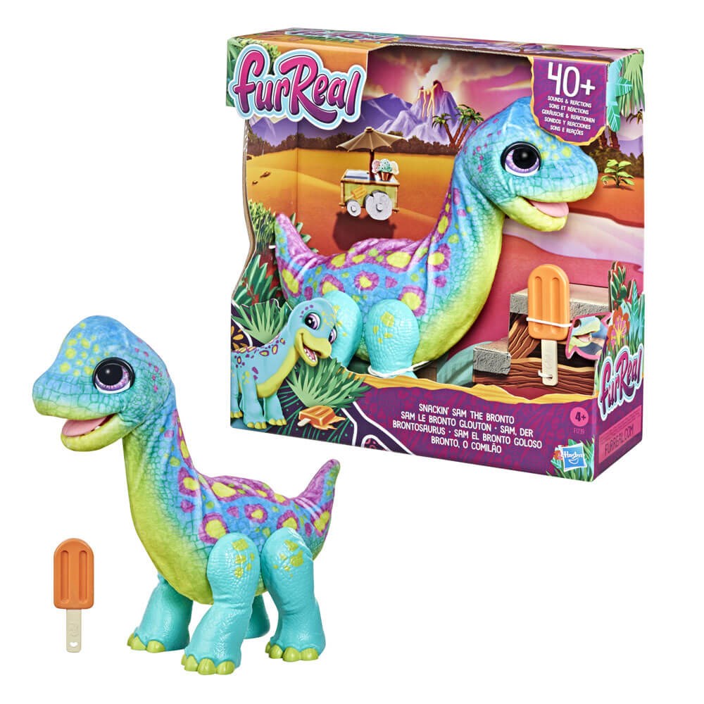FUR REAL SNACKIN SAM THE BRONTO INTERAKTIF DINOZOR F1739 Diğer F1739