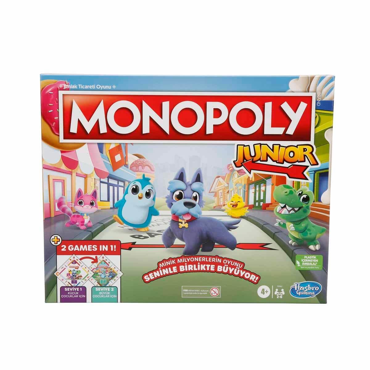 MONOPOLY JUNIOR 2SI 1 ARADA F8562 Diğer F8562