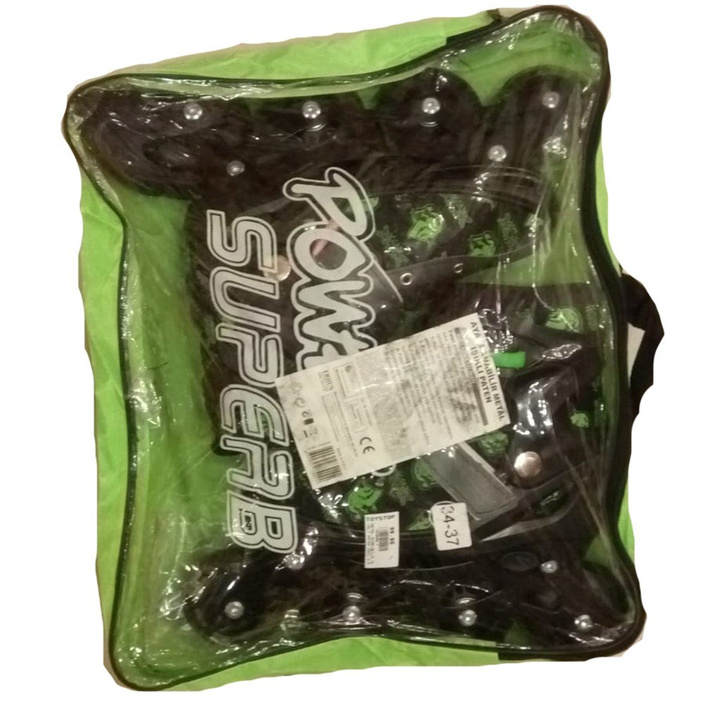 Metal Ayarlanabilir Işıklı Paten Yeşil 3 Diğer FR39092 Y