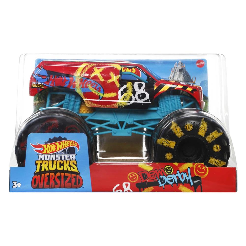 HOT WHEELS MONSTER TRUCKS 1:24 ARABALAR FYJ83-GWL09 Diğer GWL09