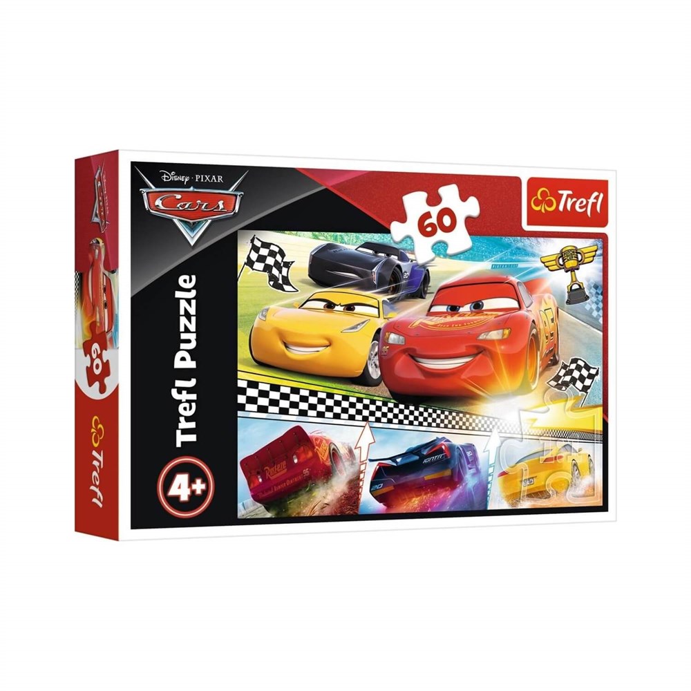 Trefl Legendary Race Cars 3 60 Parça Puzzle Diğer HD17334