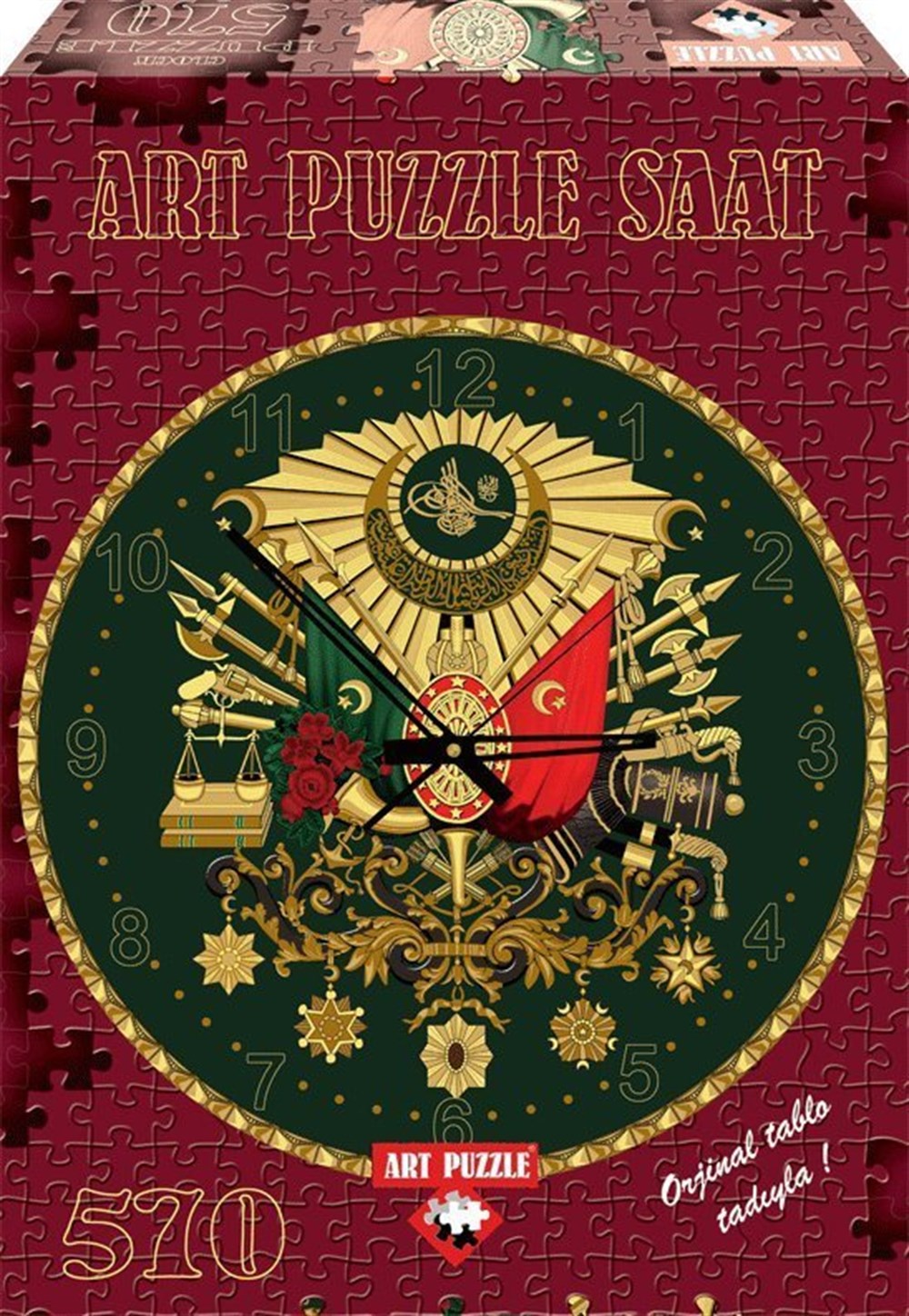 Art Puzzle 570 Parça Yaldızlı Saat Osmanlı Diğer HD4138