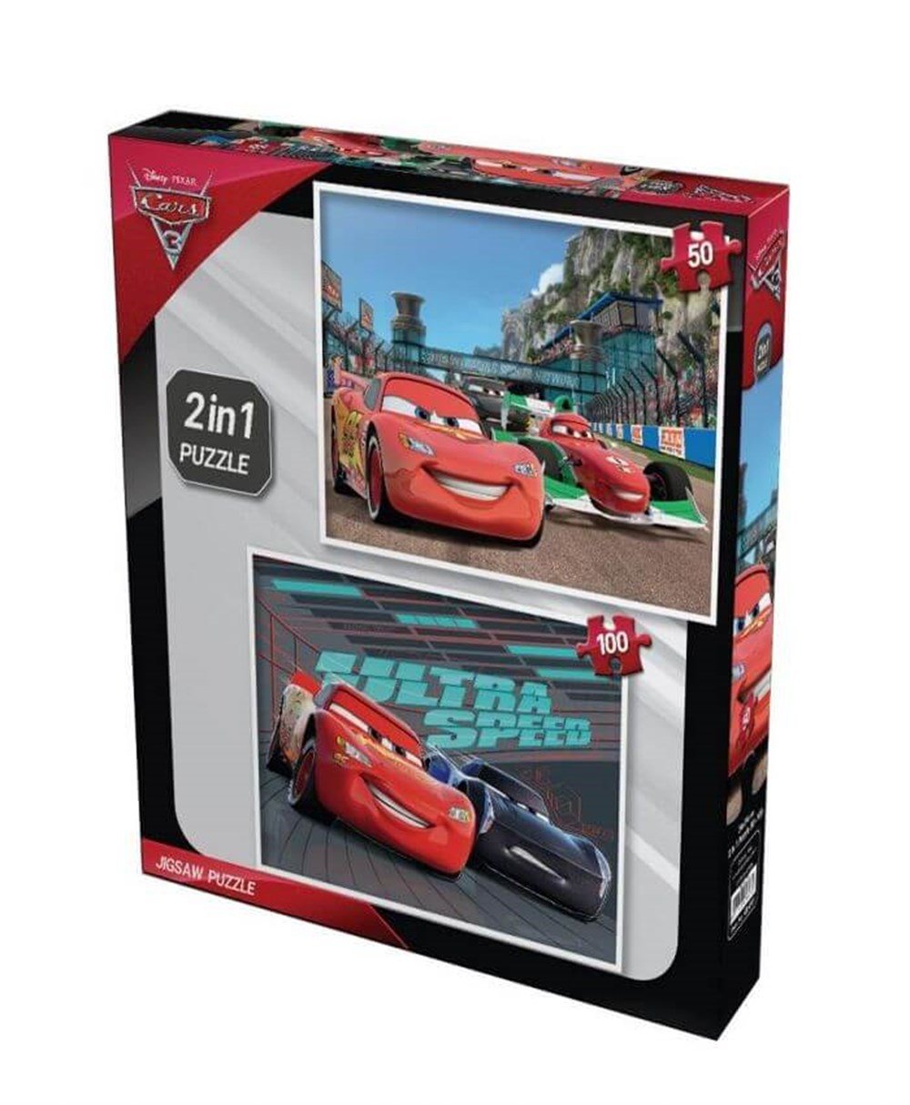 Trefl 2 in 1 24 VE 35 Parça Çocuk Puzzle Cars Diğer HD4174