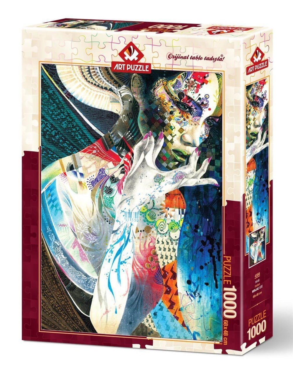 ART PUZZLE HINTLI 1000 PARCA PUZZLE Diğer HD4358