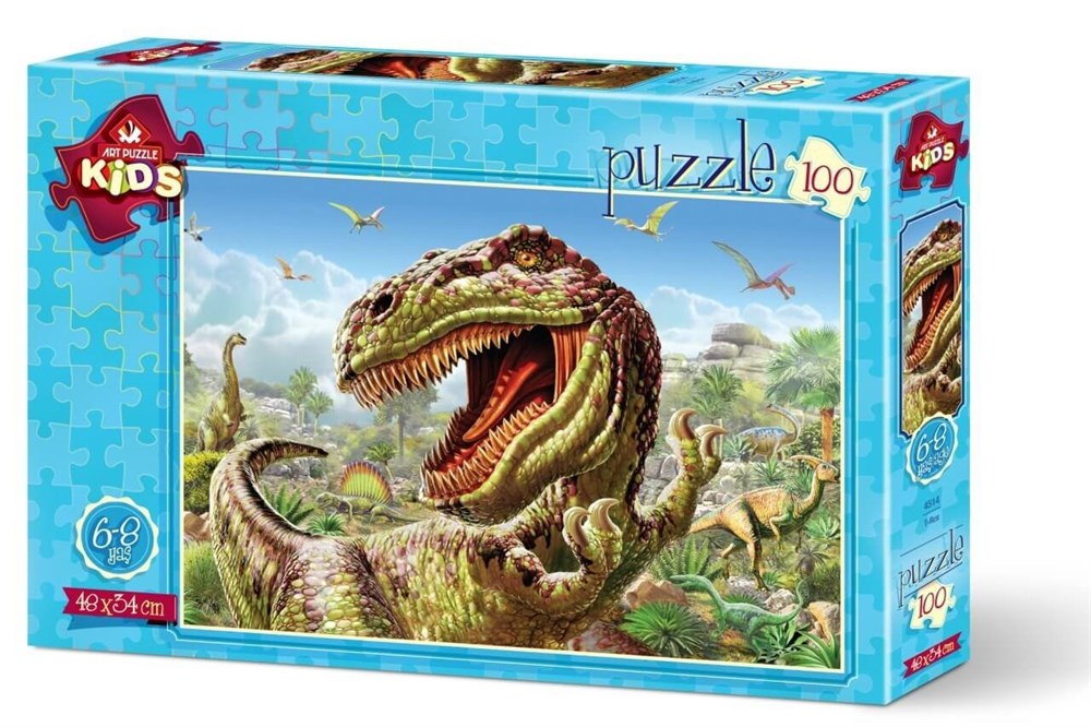 ART PUZZLE T-REX 100 PARCA Diğer HD4514