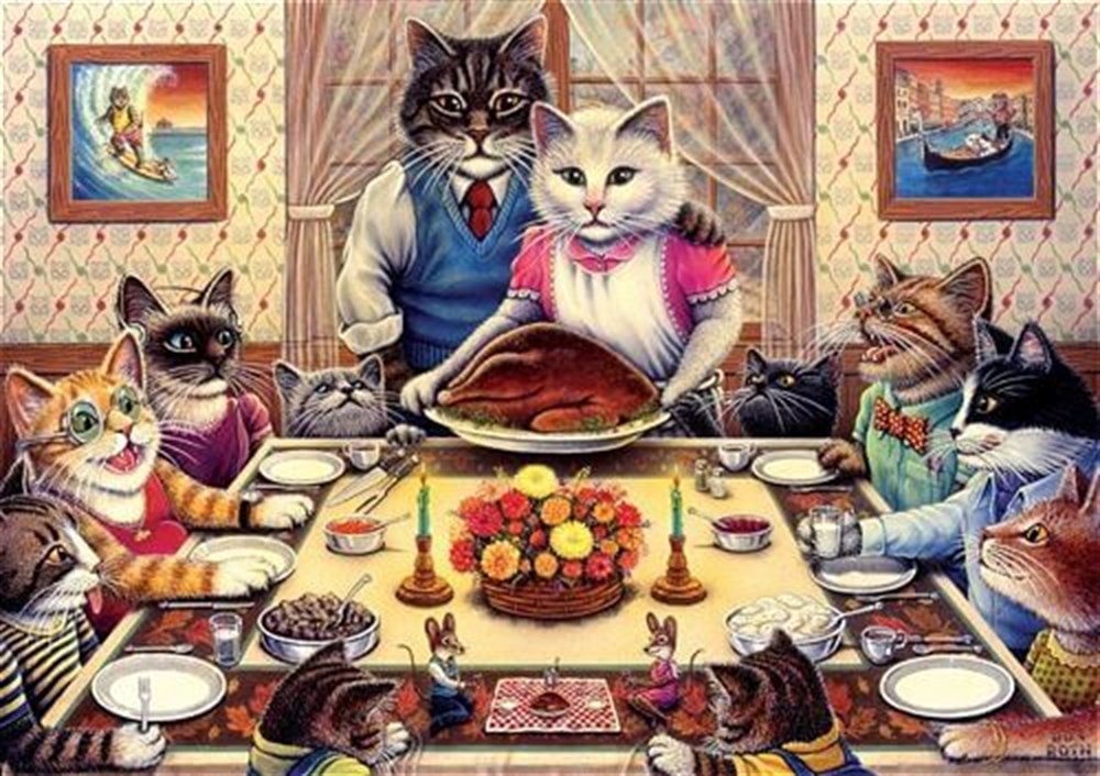 Art Puzzle 260 Parça Kadı Ailesi Ziyafette Diğer HD5025