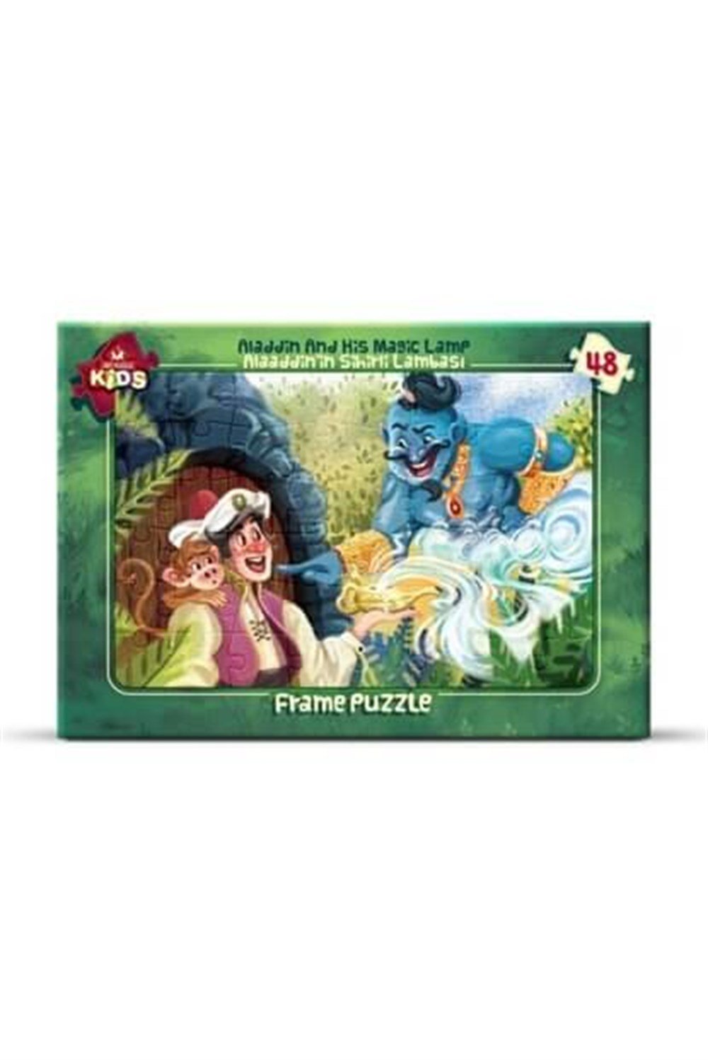 Art Çocuk Puzzle 48 Parça Aladdin ve Sihir Lambası Diğer HD5795