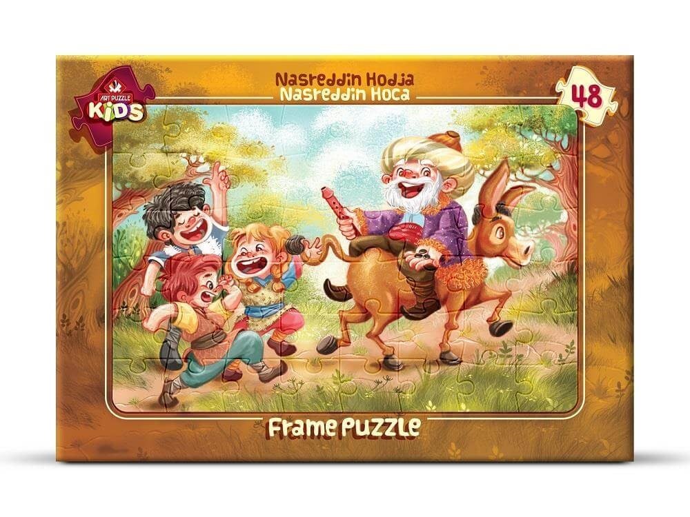 Art Çocuk Puzzle 48 Parça Nasrettin Hoca Diğer HD5796