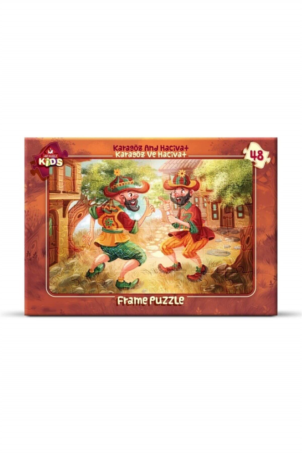 Art Çocuk Puzzle 48 Parça Hacivat ve Karagöz Diğer HD5798