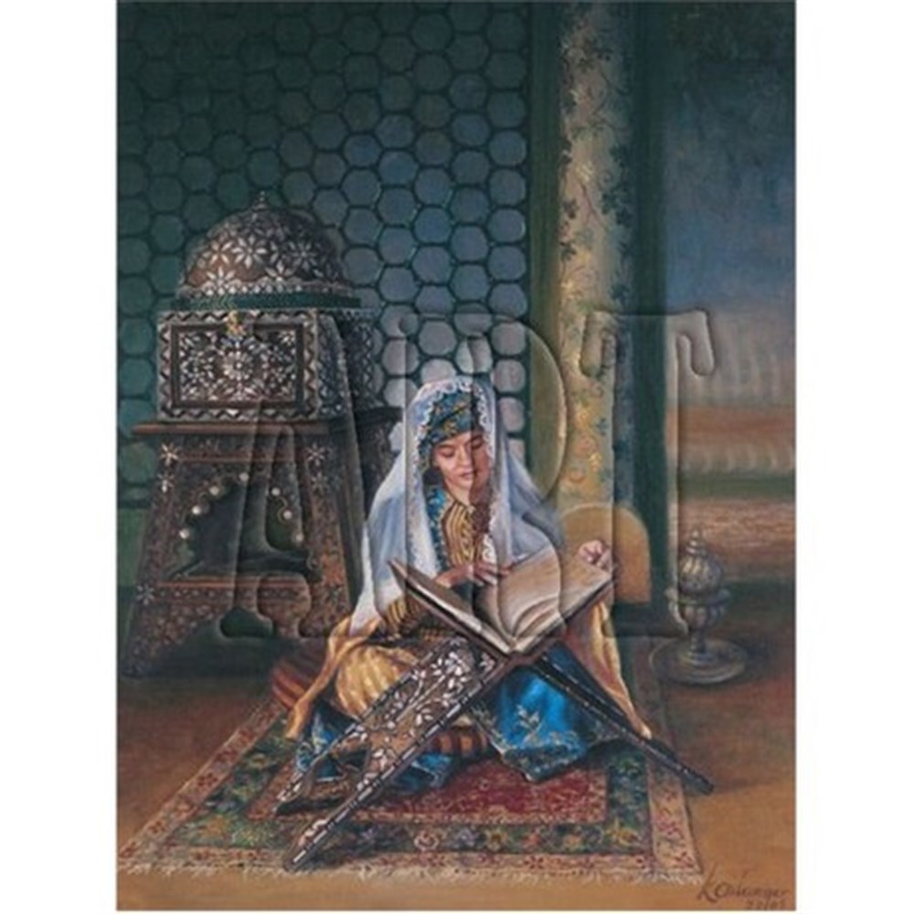 Art Puzzle 1000 Parça Okuyan Sultan Diğer HD81069