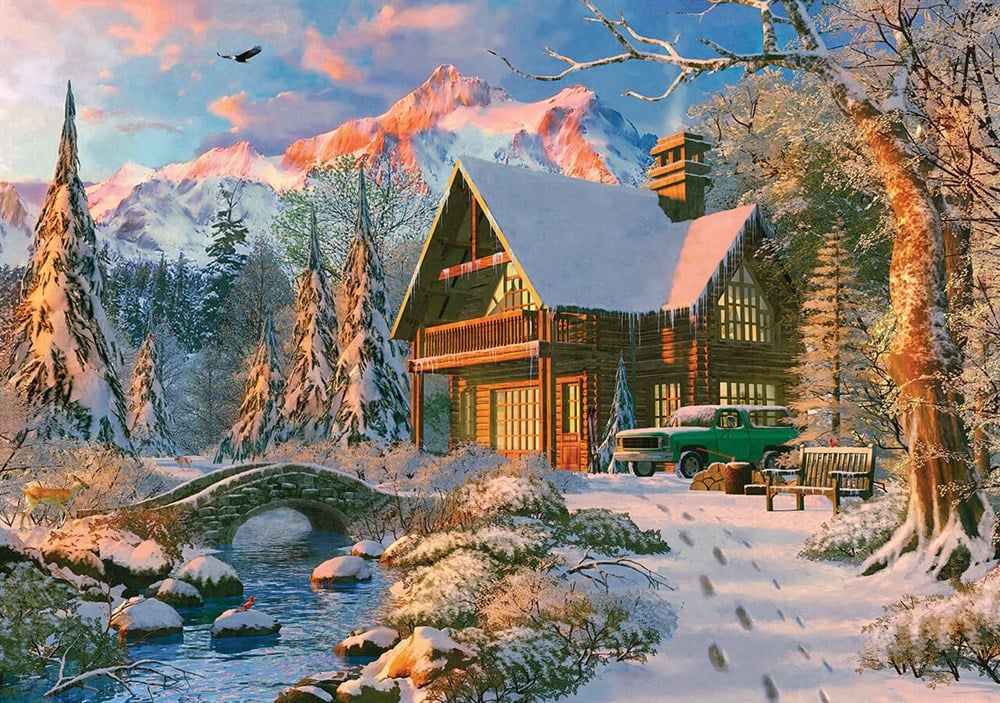 KS 1000 PARCA PUZZLE WINTER HOLIDAY Diğer KS 20503