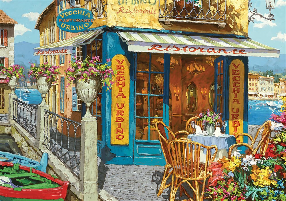 KS 1500 PARCA PUZZLE RISTORANTE VECCHIA URBINO Diğer KS 22008