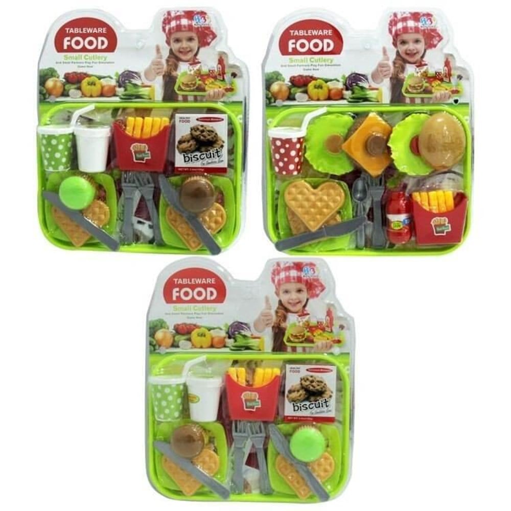 Tepsılı Hamburger Setı 8802 6 Diğer KZL 8802 6