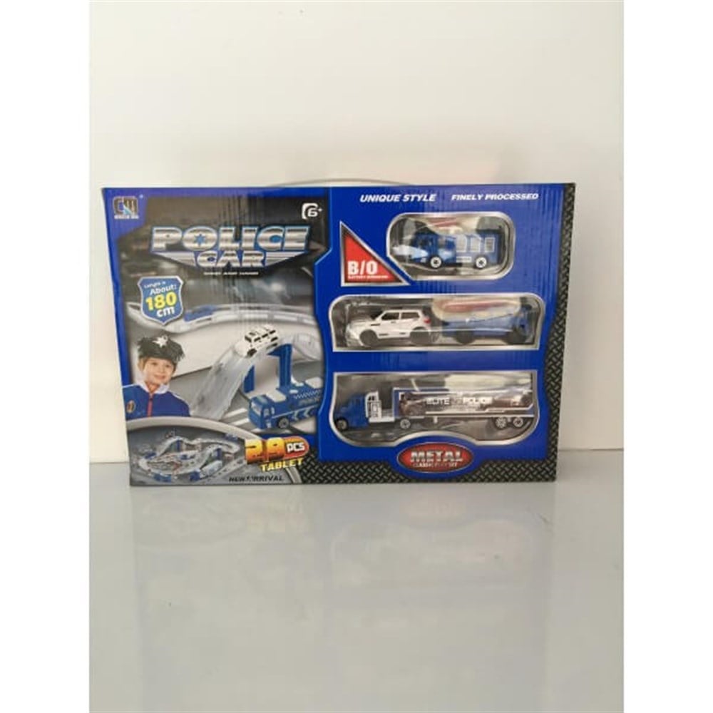 Tırlı 3 Araçlı By Garaj Set KZL CM557 32 Diğer KZL CM557 32