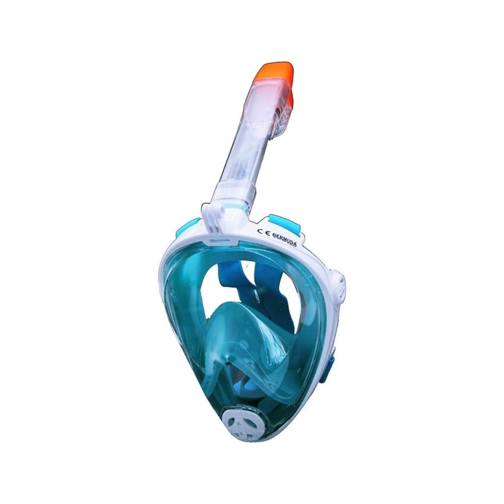 FULL FACE SNORKEL TAM YUZ DALIS MASKESI CANTALI L-XL Diğer KZL F 2 L