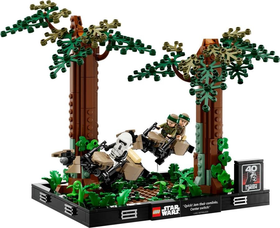 LEGO STAR WARS ENDOR HIZ MOTORU TAKIBI DIORAMASI 75353 Diğer LSW75353