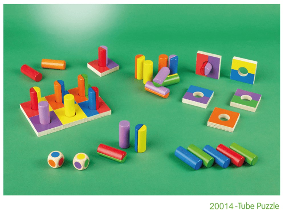 OLIFU AHSAP TUBE PUZZLE Diğer OLFTBP01
