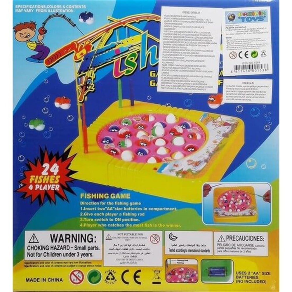 Pasifik Pilli Balık Yakalama Oyunu PAS 9269 Diğer PAS 9269