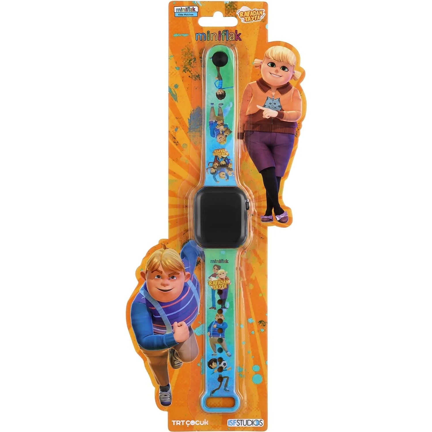 MINIFLAK RAFADAN TAYFA LED YESIL-MAVI COCUK KOL SAATI Diğer RF5092