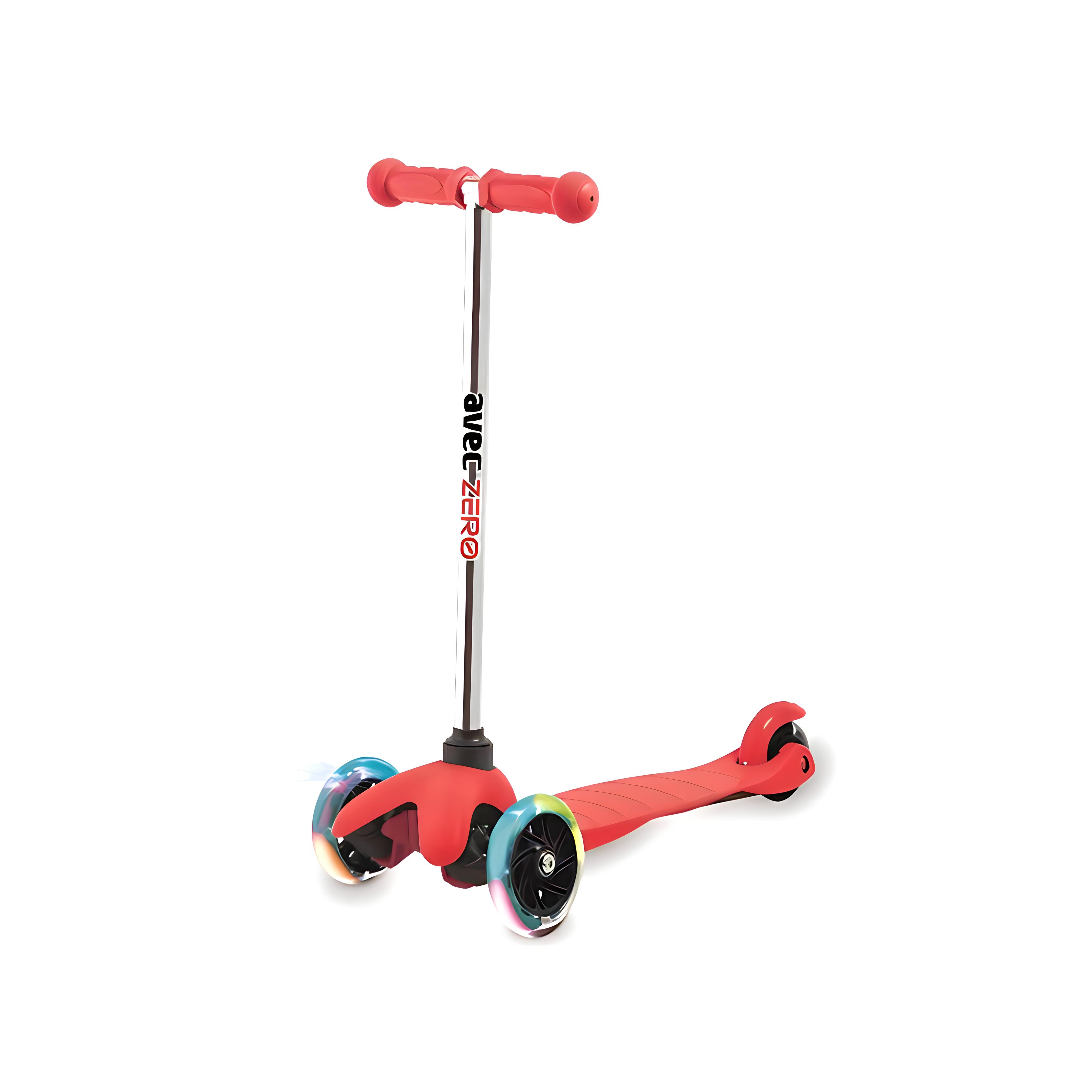 AVEC ZERO TWIST LED ISIKLI 3 TEKERLEKLI KIRMIZI SCOOTER Diğer S 01