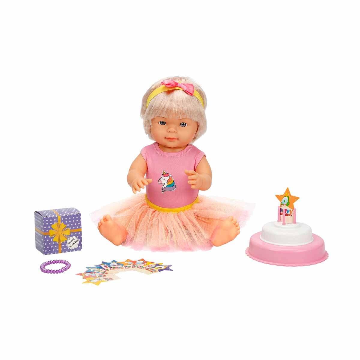 Bebelou Doğum Günü Bebeği 40 cm Pembe Diğer S00040021 P