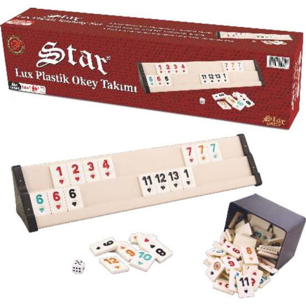 Star Lüks Plastik Okey Takımı Diğer STKY05