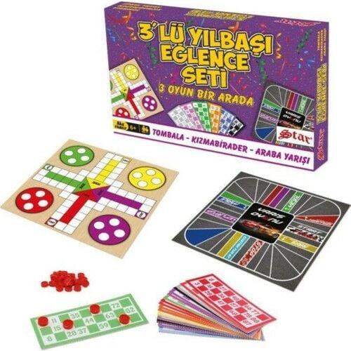 STAR 3LU YILBASI EGLENCE OYUN SETI Diğer STR 0985