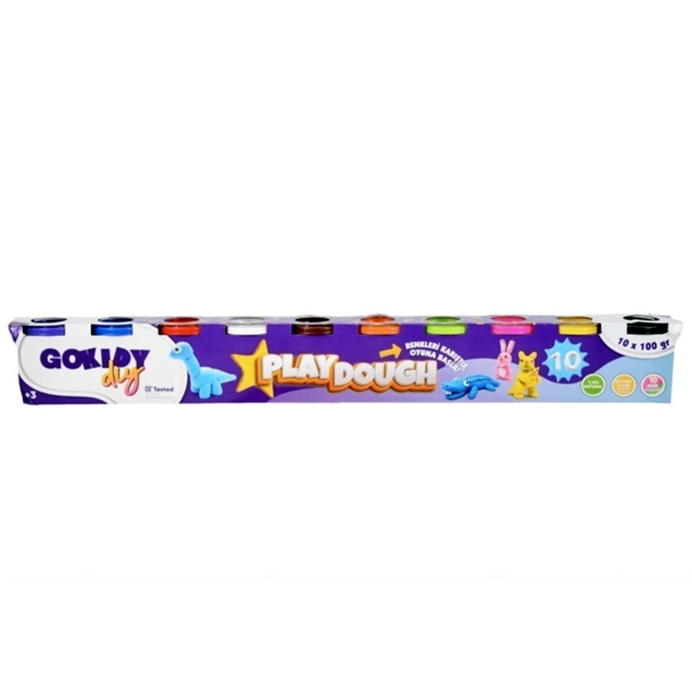 Toru Playtoys 10'lu Oyun Hamuru Diğer TO 40966