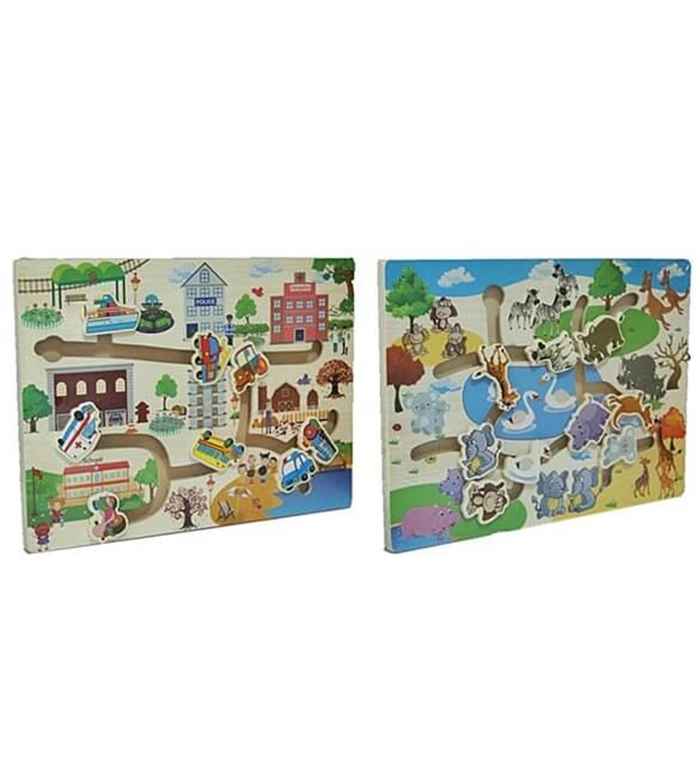 AHSAP KAYDIRMA PUZZLE Diğer TT1435